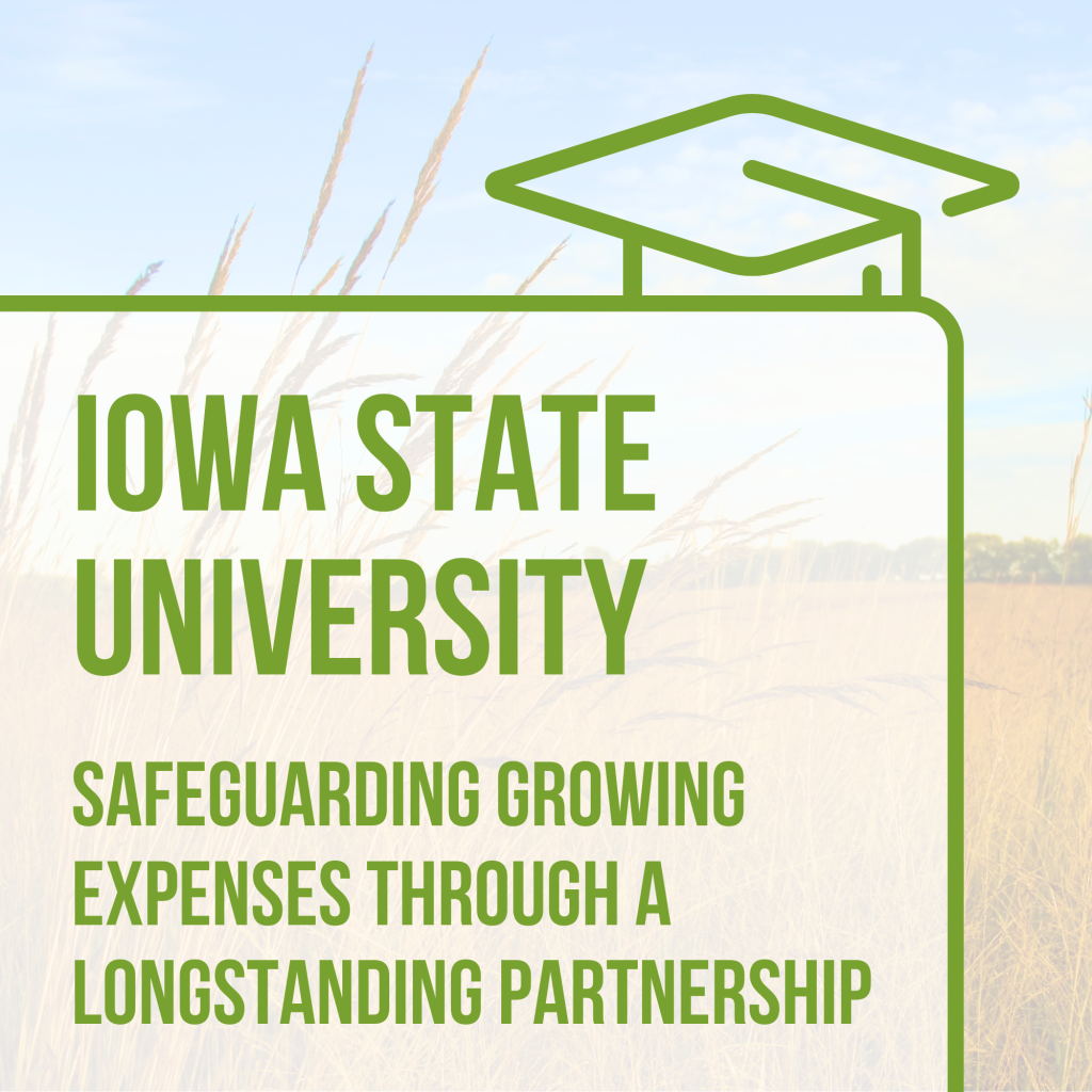 Iowa State University safeguards growing expenses through a longstanding partnership