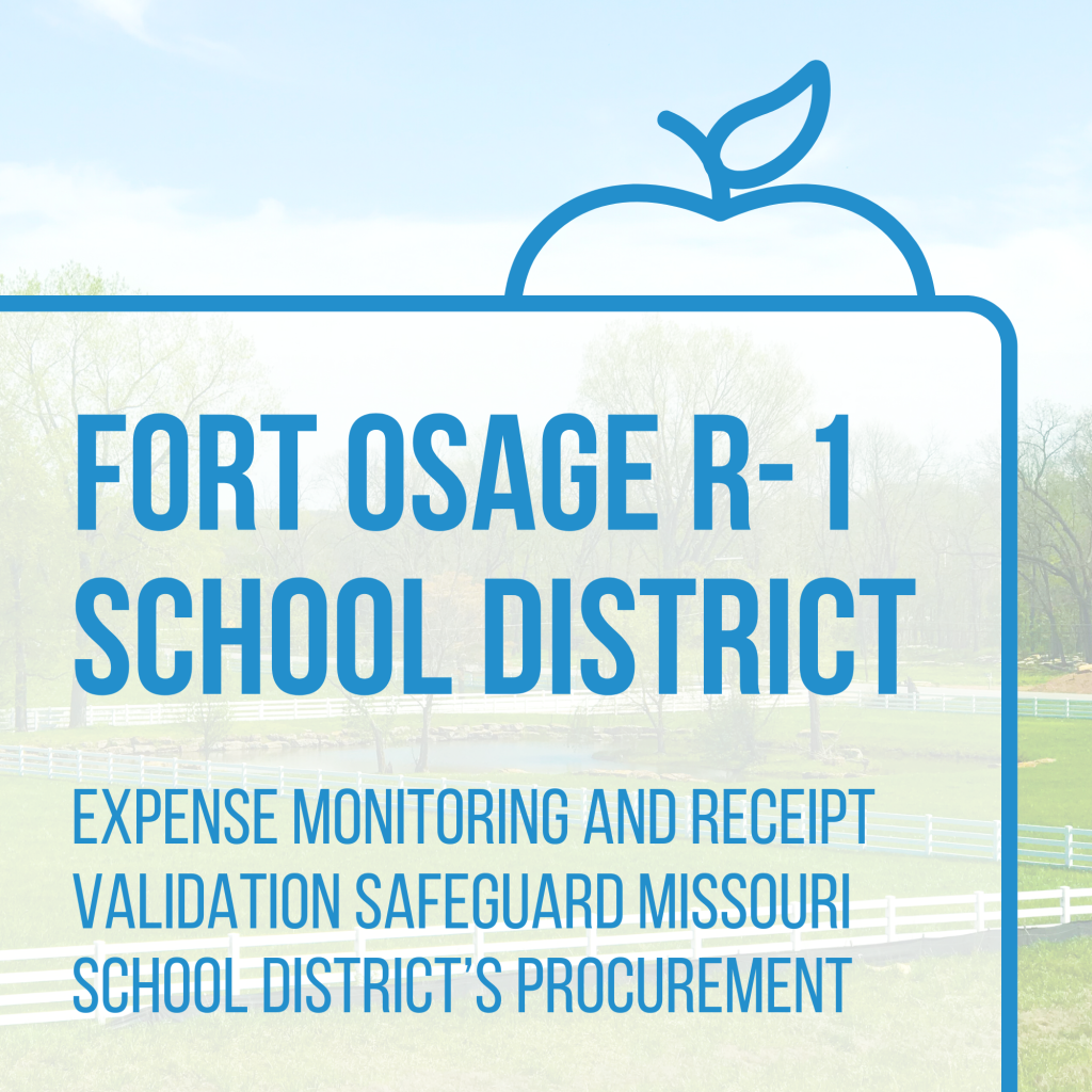 Fort Osage Case Study for Expense Monitoring and Receipt Validation from Card Integrity