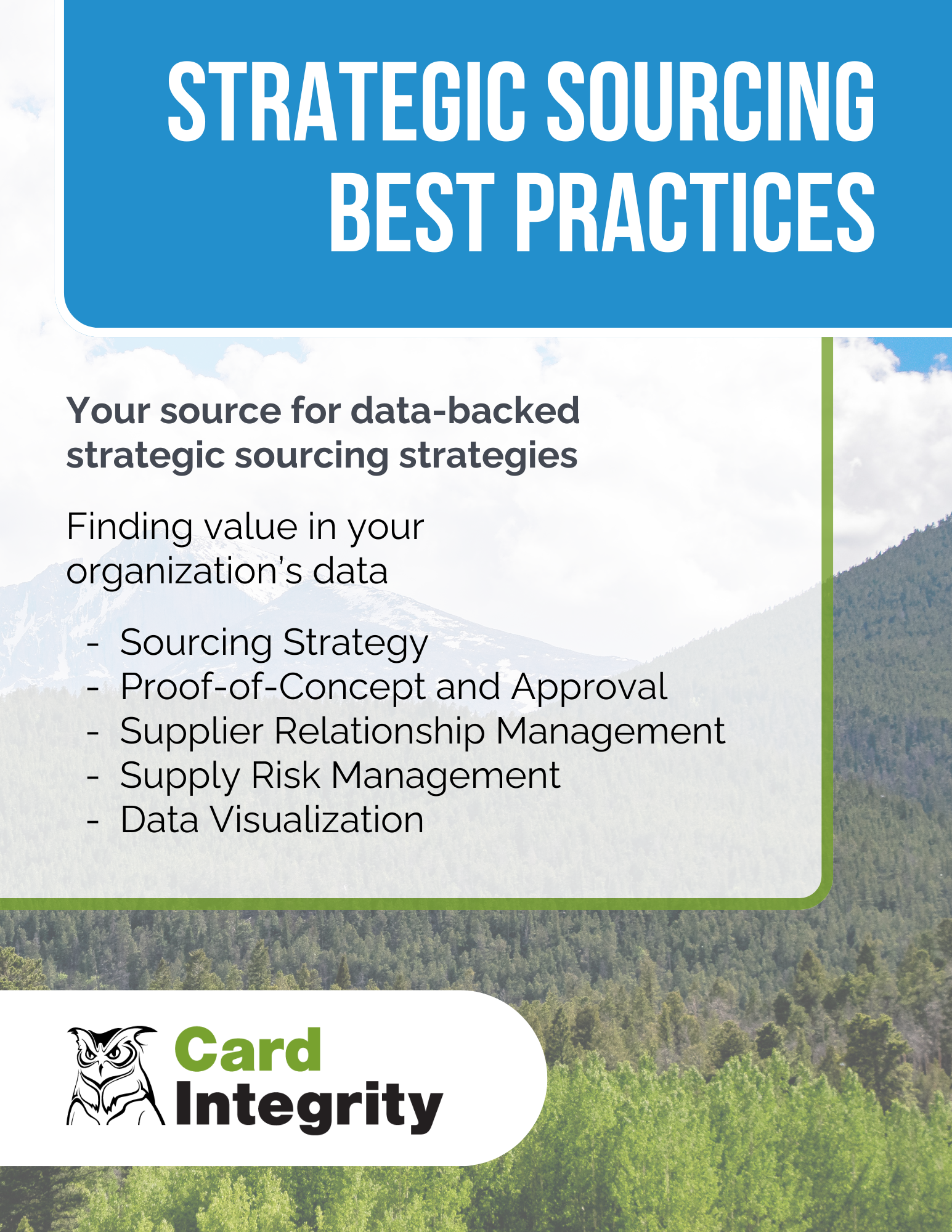 Strategic Sourcing Best Practices