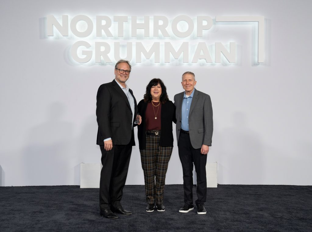 Card Integrity employees accept Supplier Excellence Award from Northrop Grumman Corporation